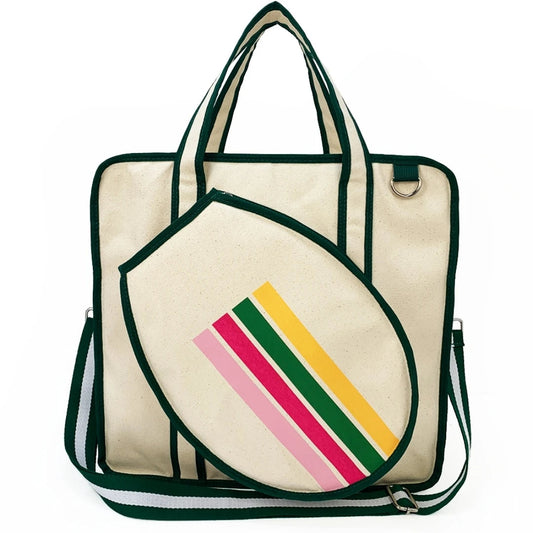 Small Pickleball Bag For Women The Store Bags White and Green
