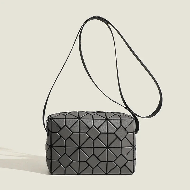 Geometric Clutch The Store Bags Gray