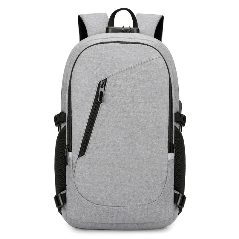 Backpack With Locking Zippers