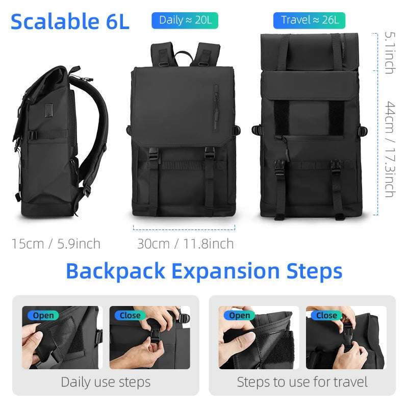 15.6 Backpack With Buckle Straps In Front The Store Bags