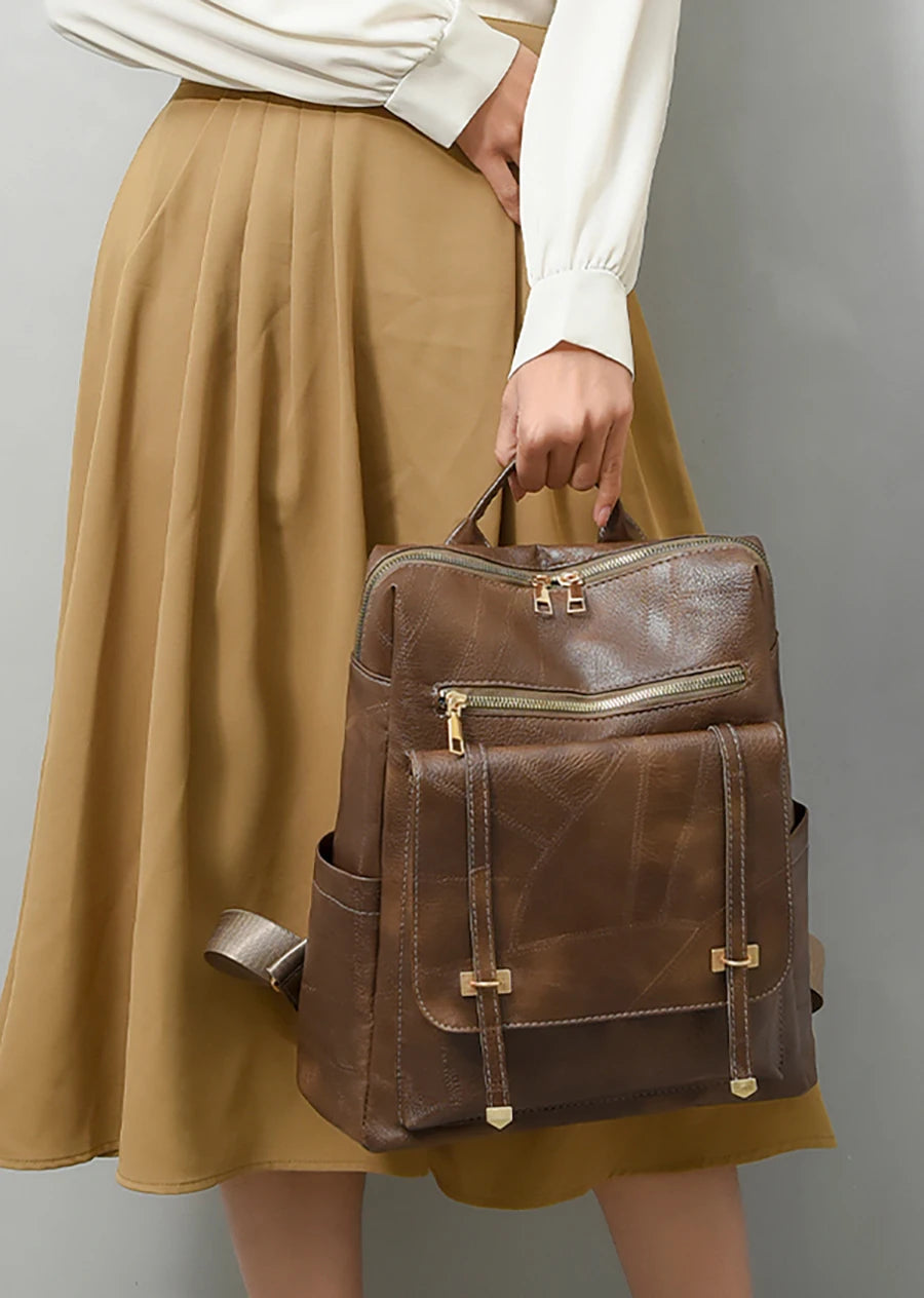 Leather Concealed Carry Backpack Purse The Store Bags