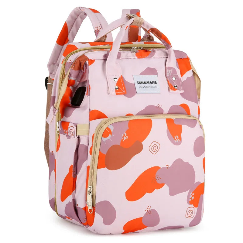 Diaper Bag With Built In Changing Station