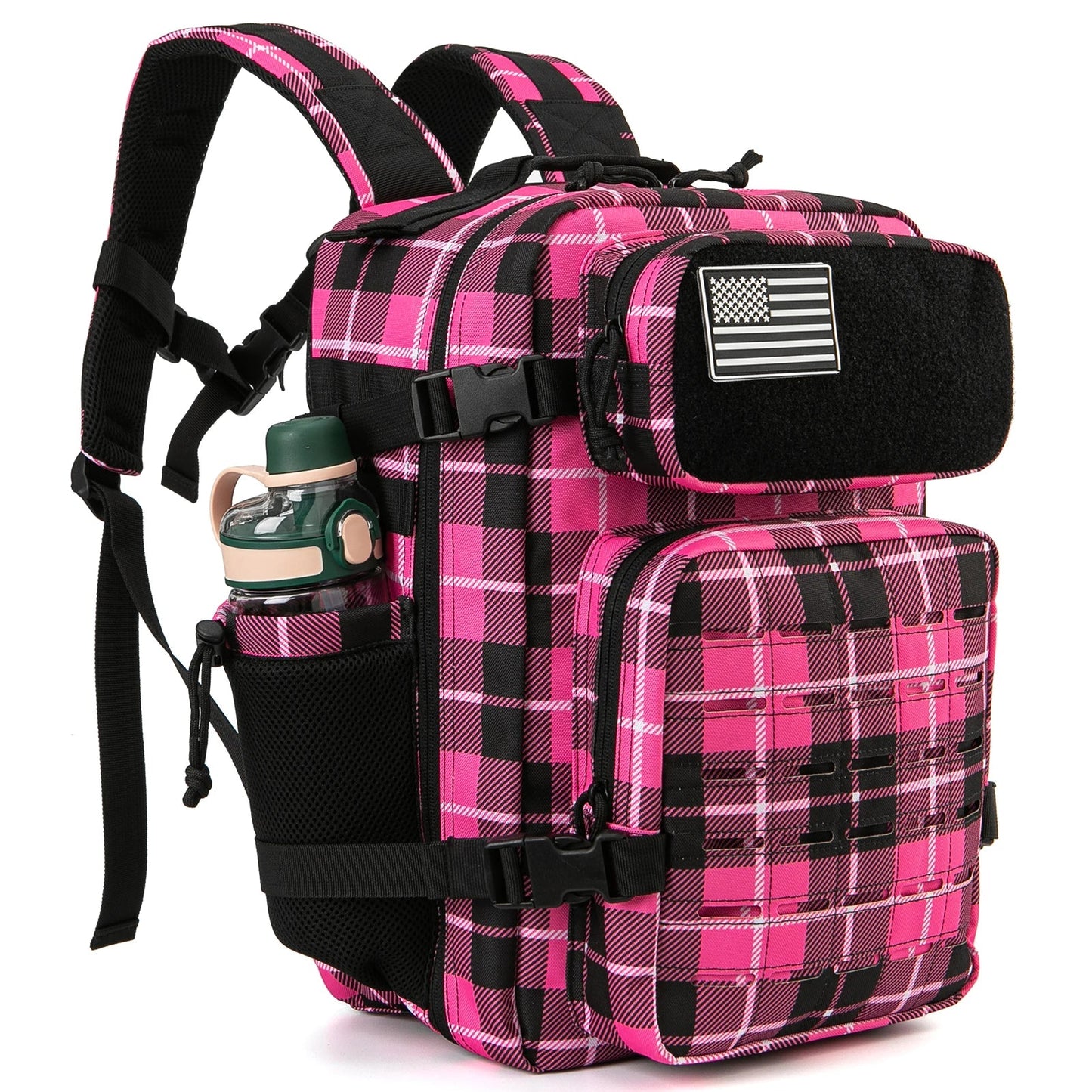25l military backpack The Store Bags Rose Plaid