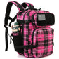 25l military backpack The Store Bags Rose Plaid 