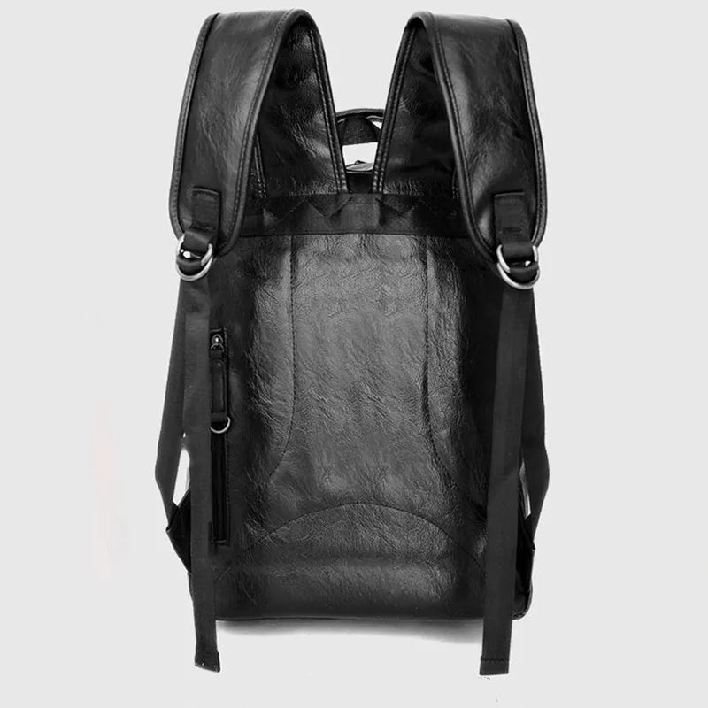 Leather 15 inch Laptop Backpack