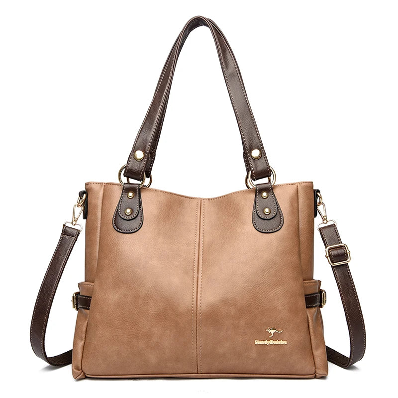 Bolso tote de cuero de 13 pulgadas para mujer