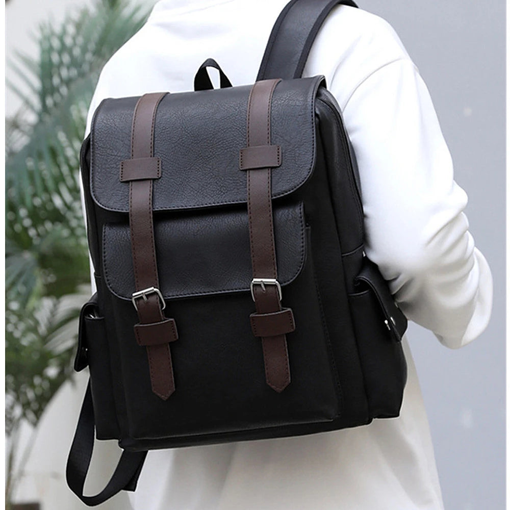 Laptop Backpack 15.6 inch Leather The Store Bags