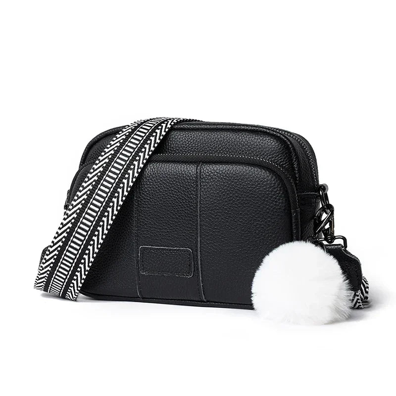 Bolso bandolera con cremallera