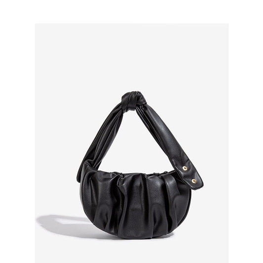 Leather Dumpling Bag The Store Bags Black