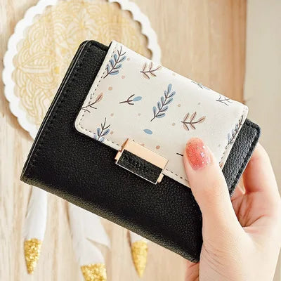 Monedero cartera mujer pequeño piel