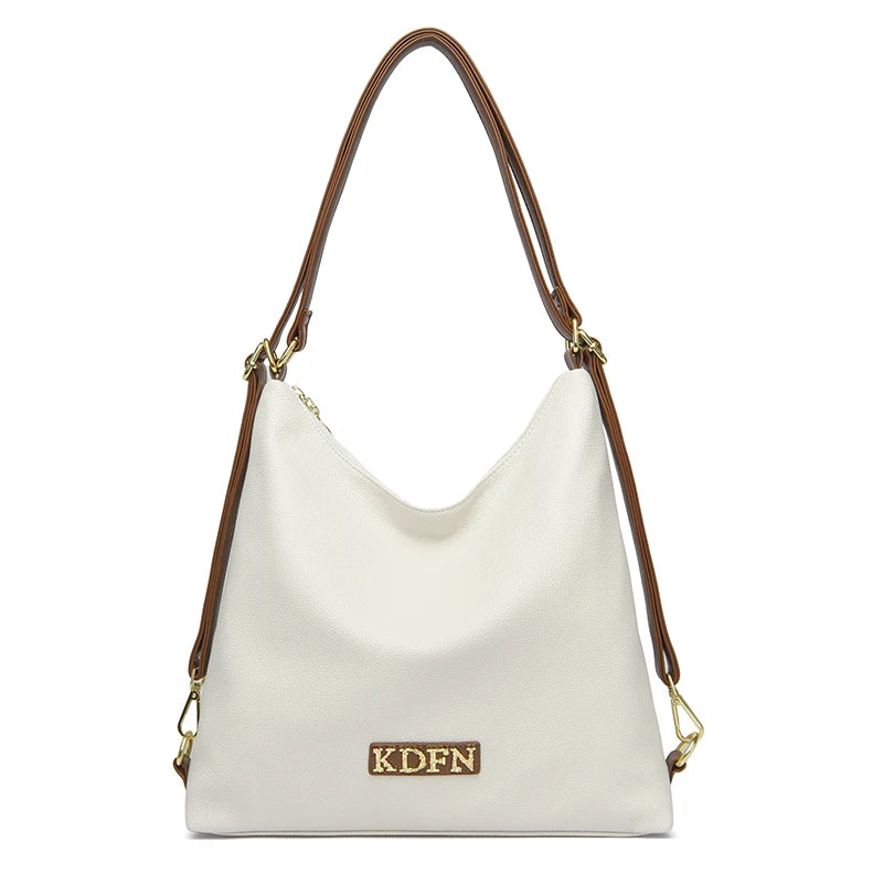Dumpling Large Satchel The Store Bags White