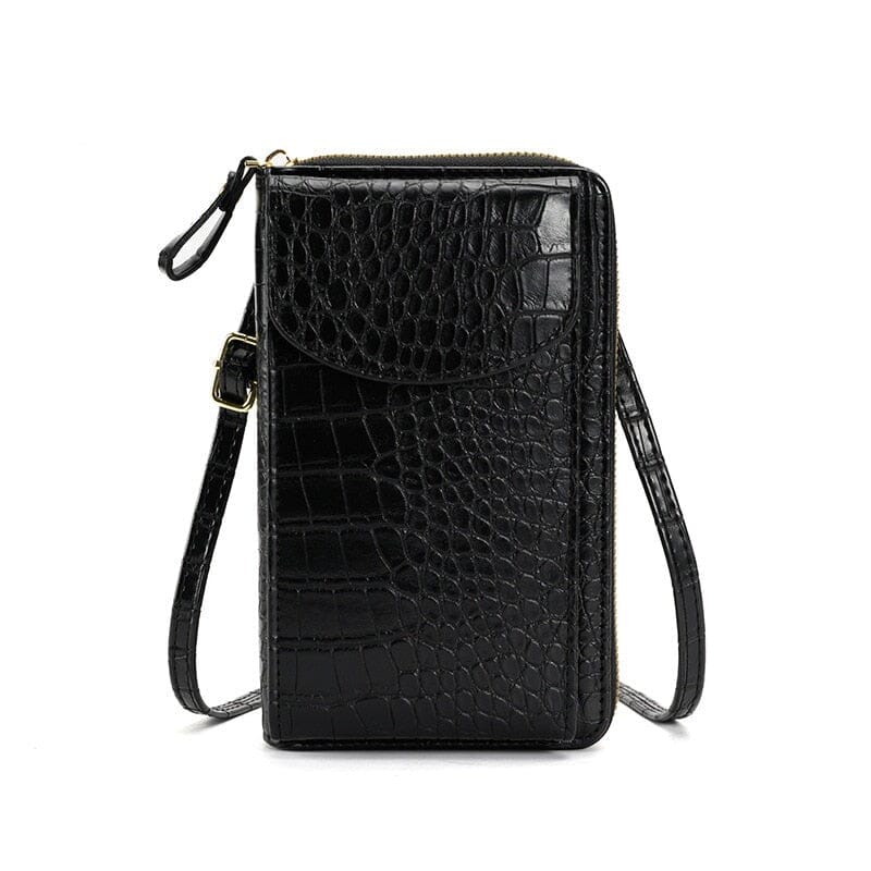 Leather Crossbody Cell Phone Purse The Store Bags Black