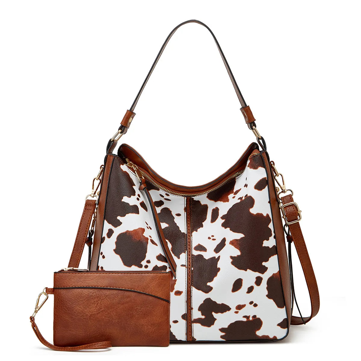Leopard Print Crossbody Purse