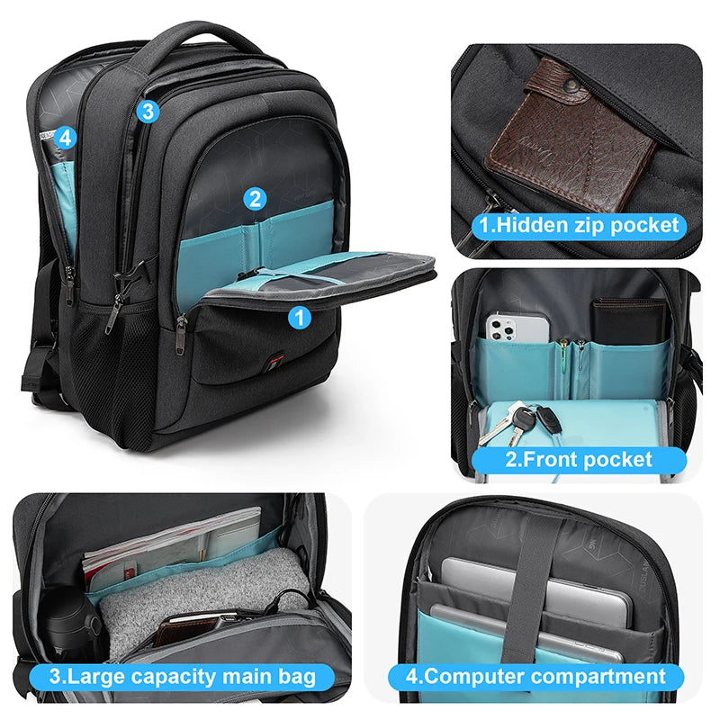 Mochila portatil usb 18 pulgadas