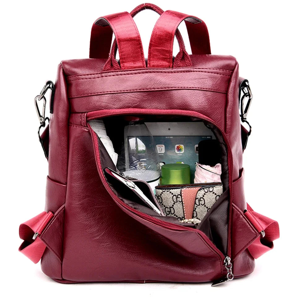 Anti Theft Womens Backpack