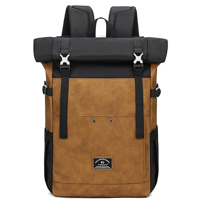 15.6 Laptop Roll Top Backpack The Store Bags Yellow