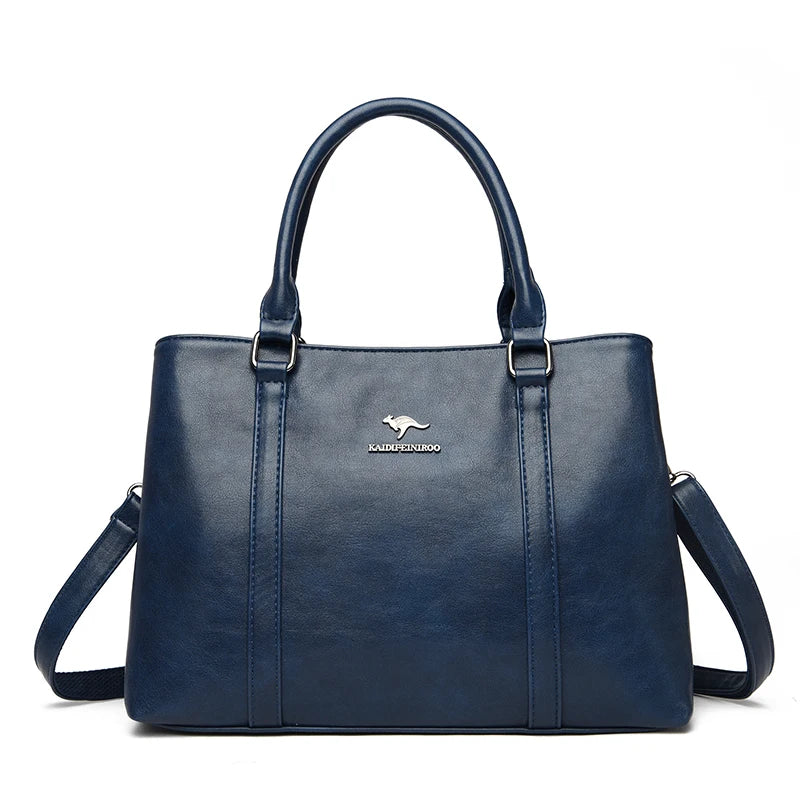 Bolso tote mujer piel negro