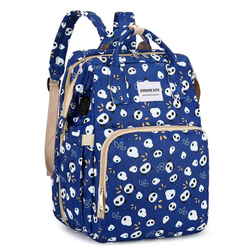 Diaper Bag With Built In Changing Station