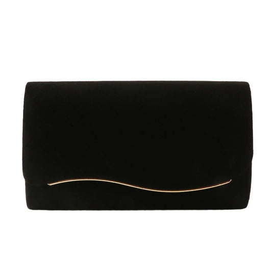 Prom Black Clutch Purse