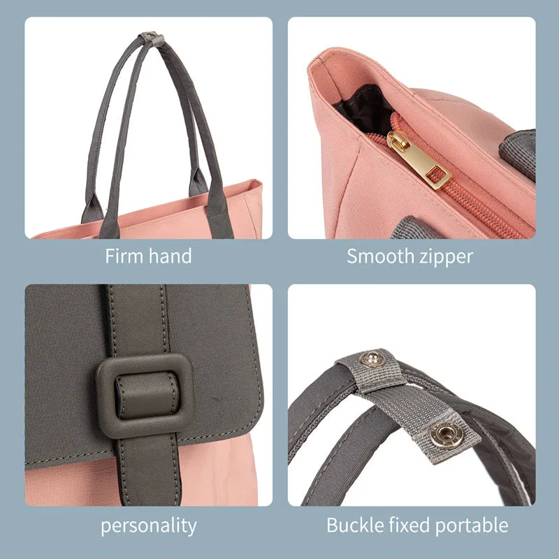 Large Cross body Messenger Book Diaper Bag