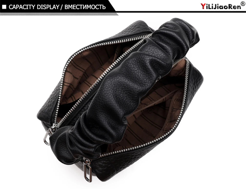 Square Leather Shoulder Bag The Store Bags