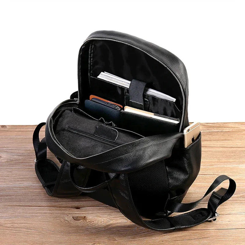 15 inch Laptop Backpack Leather