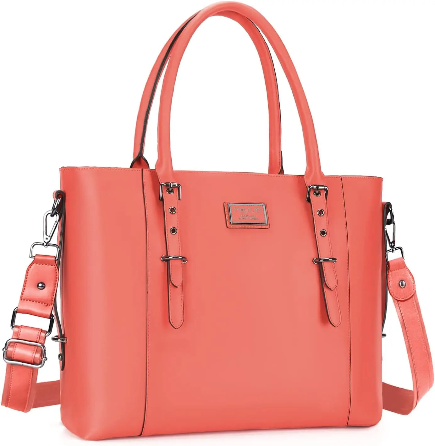Women's 17 inch Laptop Tote The Store Bags Living Coral 17.3 inch