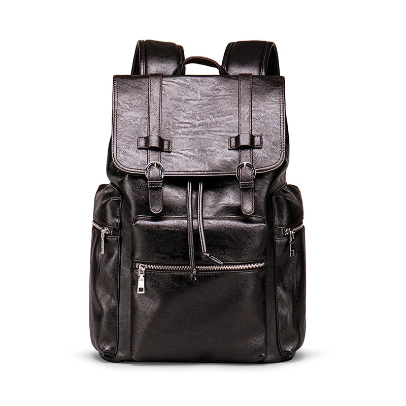 Leather 15 inch Laptop Backpack The Store Bags Brown