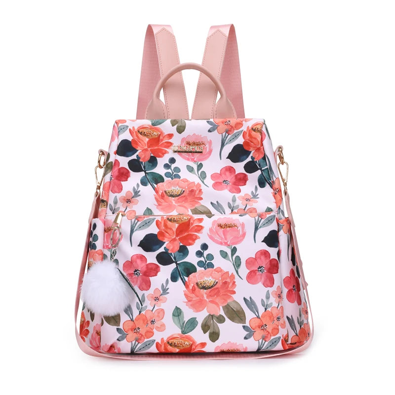 Anti Theft Backpack Purple The Store Bags Pink