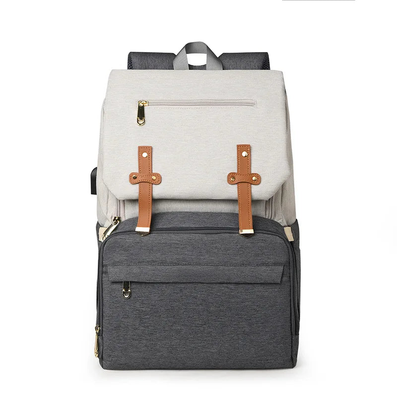 USB Charging Diaper Backpack