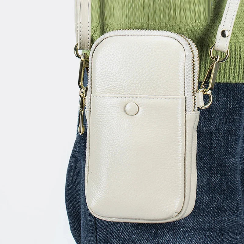 Leather Cell Phone Pouch