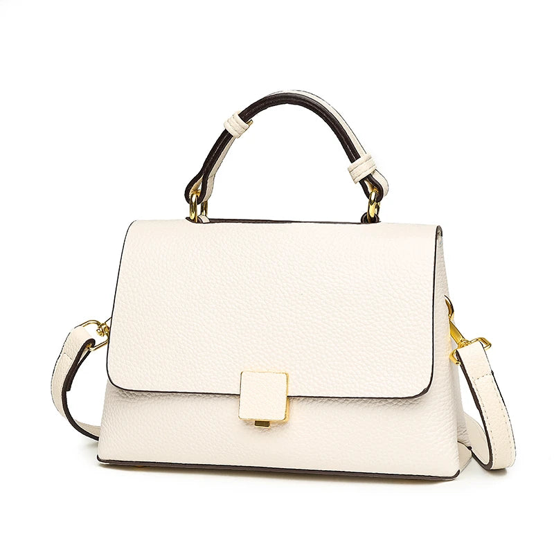 Small Box Shaped Crossbody Bag The Store Bags Beige