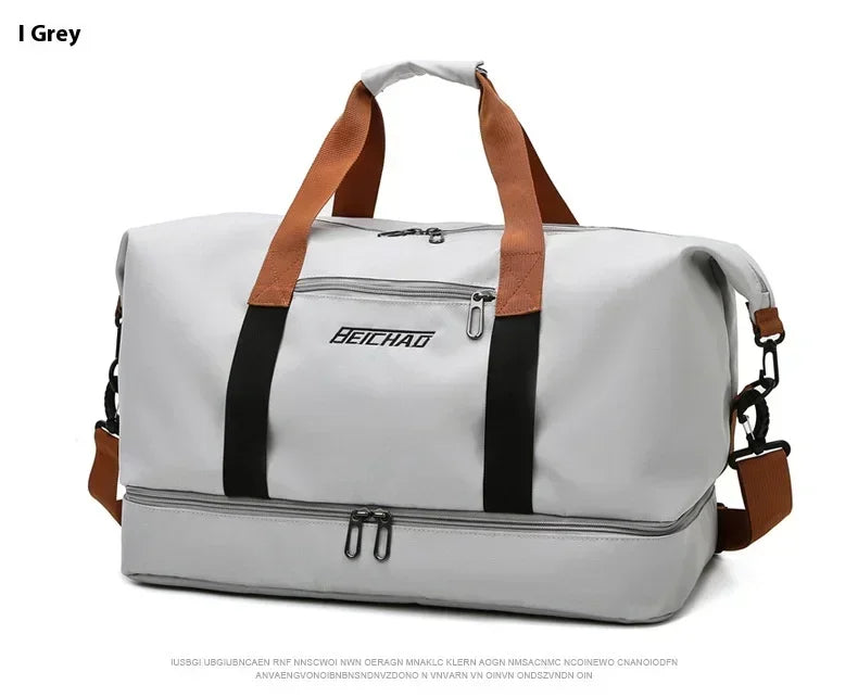 Womens Gym Bag With Separate Shoe Compartment The Store Bags Gray