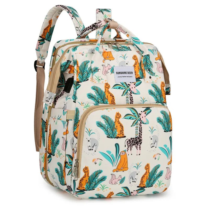 Diaper Bag With Built In Changing Station