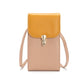 Leather Mobile Phone Pouch The Store Bags Apricot 