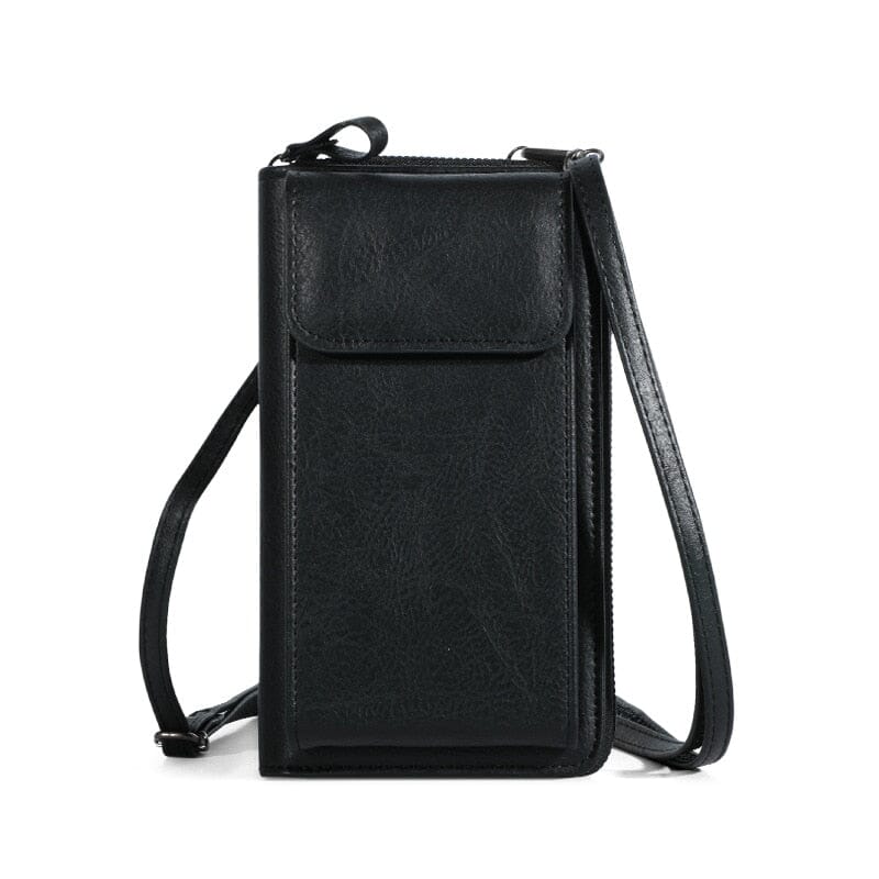 Leather Cell Phone Purse The Store Bags black 