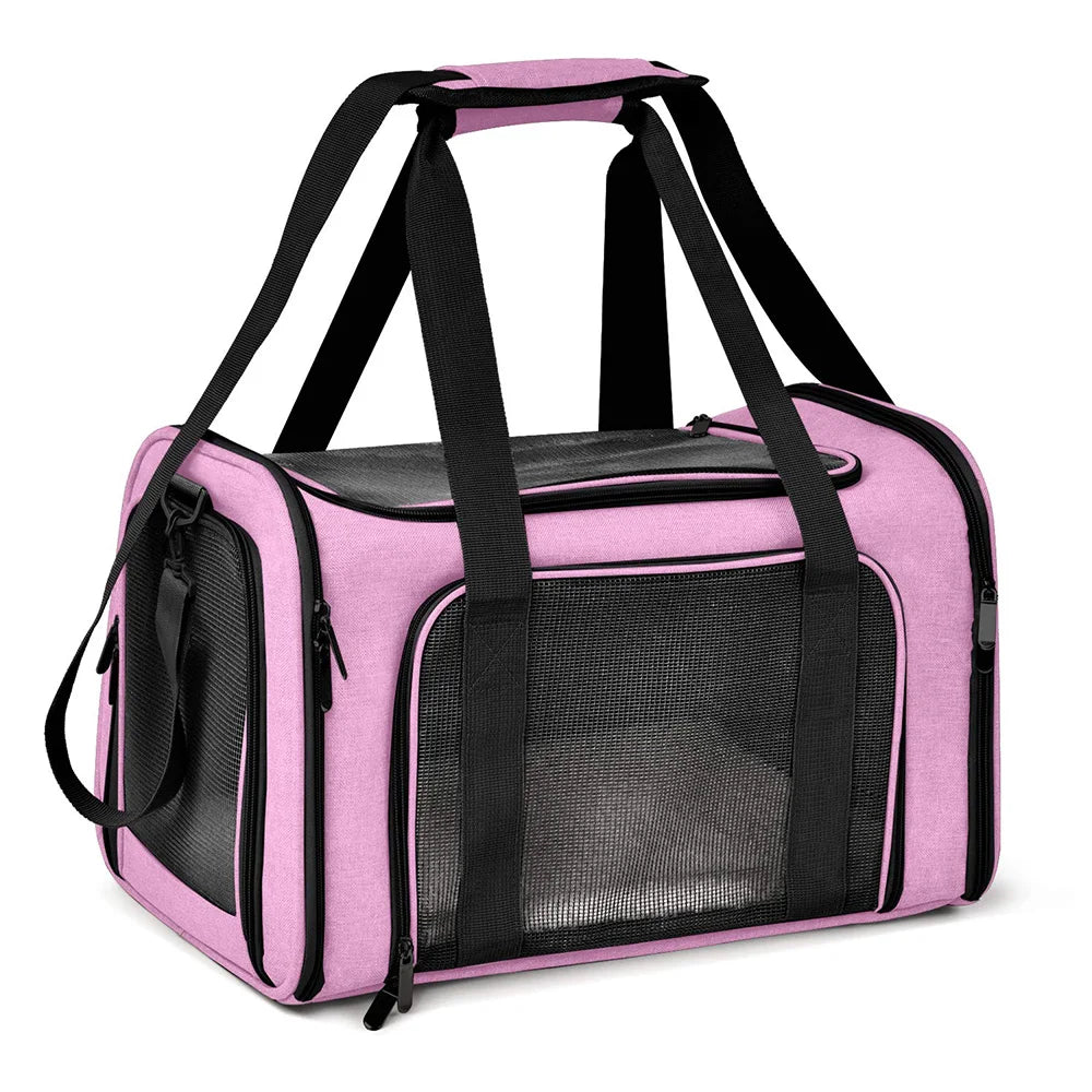 French Bulldog Airline Carrier The Store Bags Pink M (43x28x28cm)
