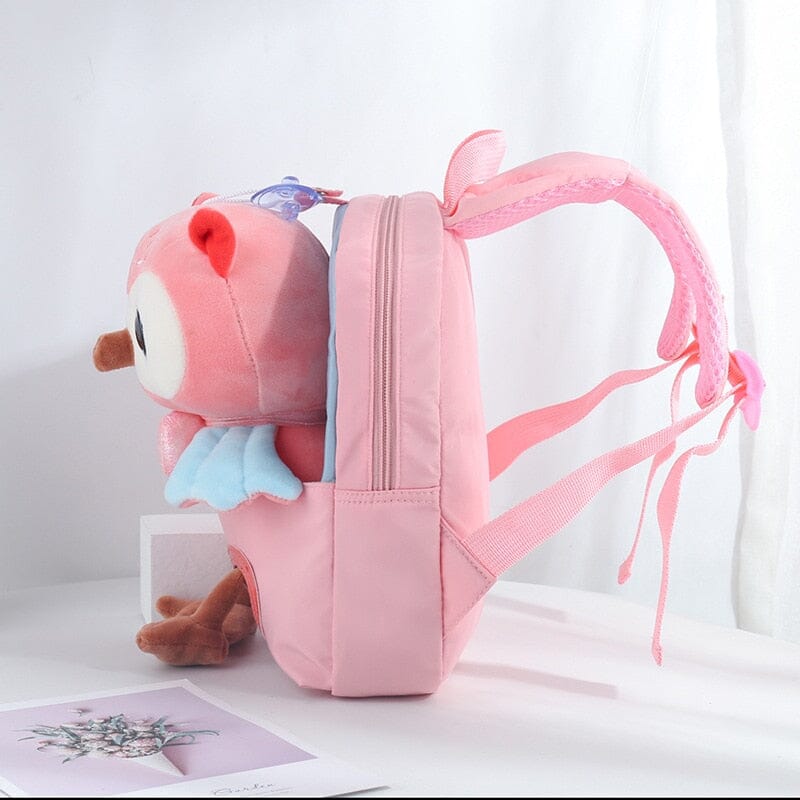 Plush Owl Backpack The Store Bags