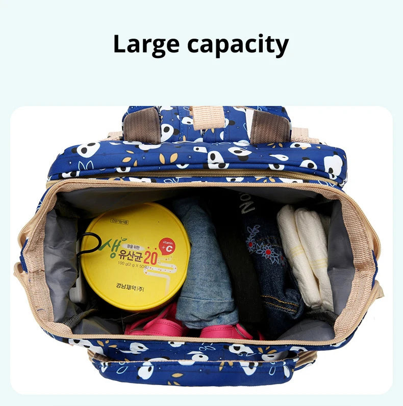 Diaper Bag With Built In Changing Station