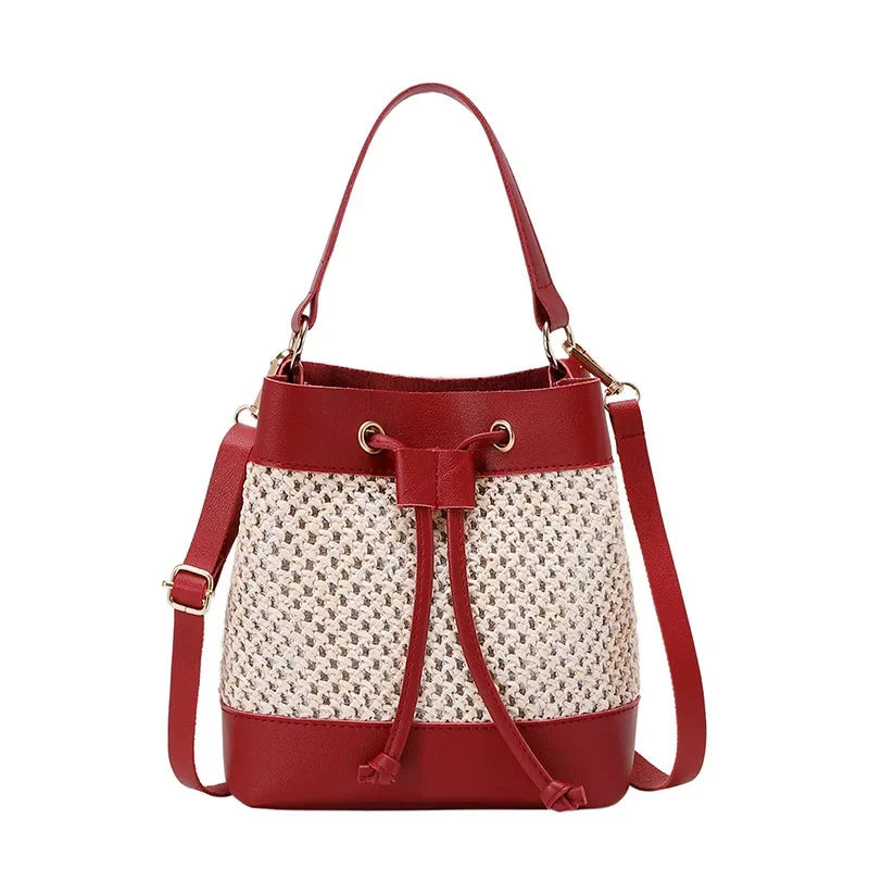 Straw Box Bag