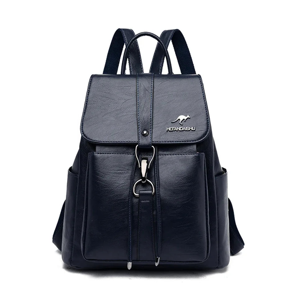 Backpack With Buckle in front The Store Bags Dark blue