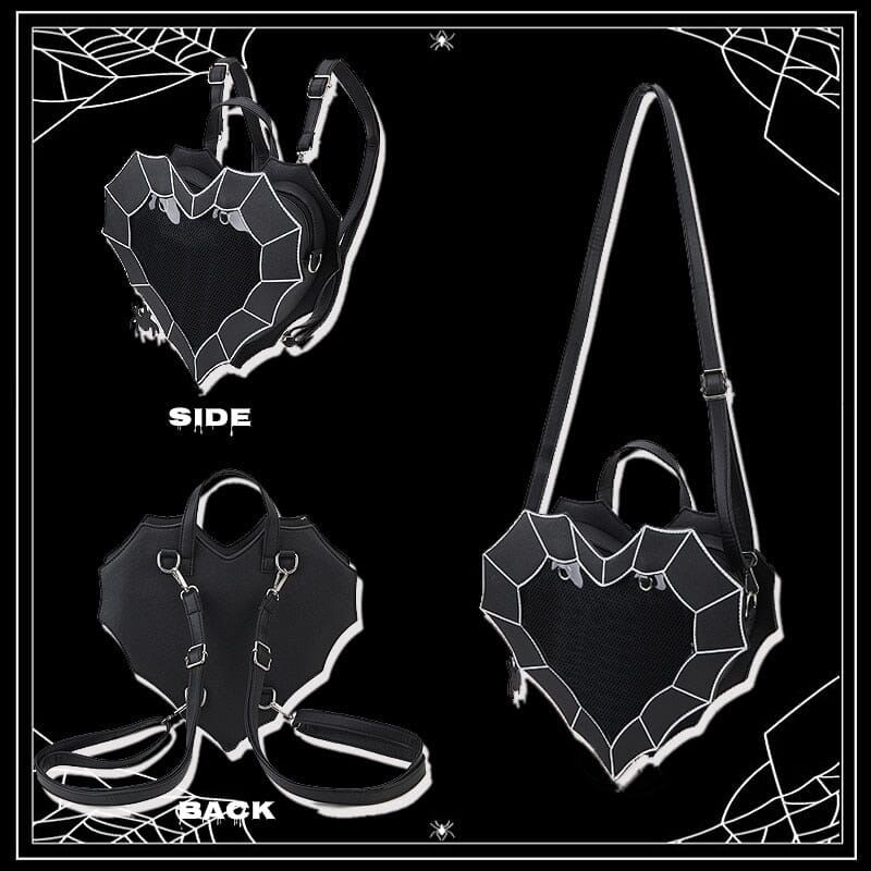 Spiderweb Heart Purse The Store Bags 