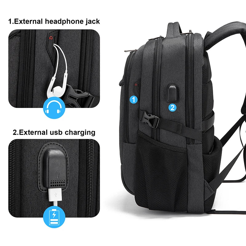 Mochila portatil usb 18 pulgadas