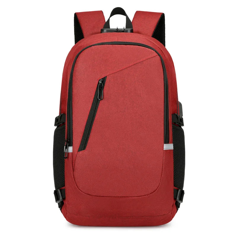 Backpack With Locking Zippers