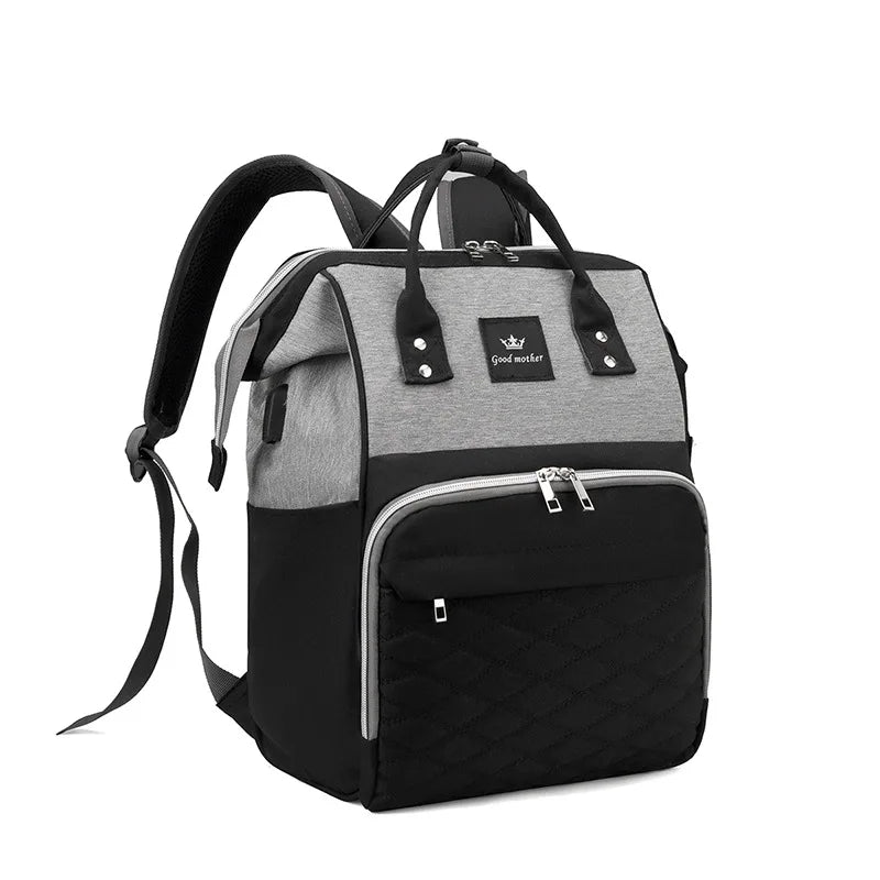 Lequeen Diaper Bag With Charger