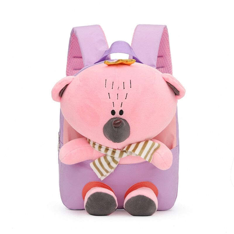 Kawaii Plush Backpack The Store Bags purple 