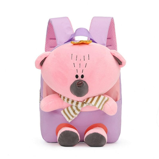 Kawaii Plush Backpack The Store Bags purple
