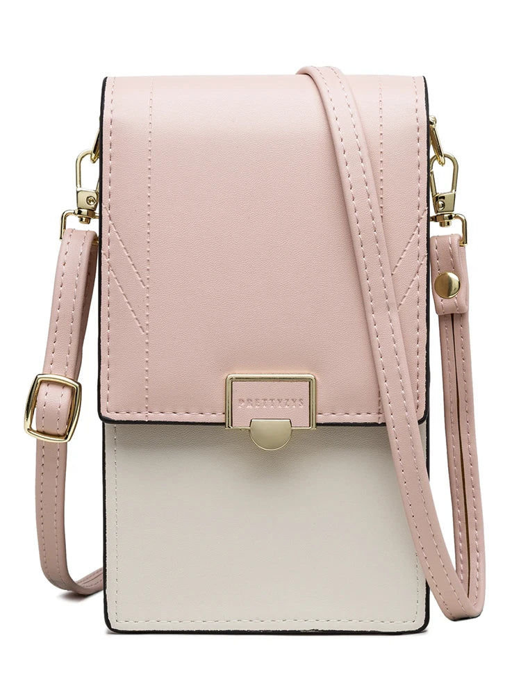 Leather Mobile Phone Bag The Store Bags Pink
