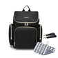 Backpack Diaper Bag With Phone Charger The Store Bags black with mat 