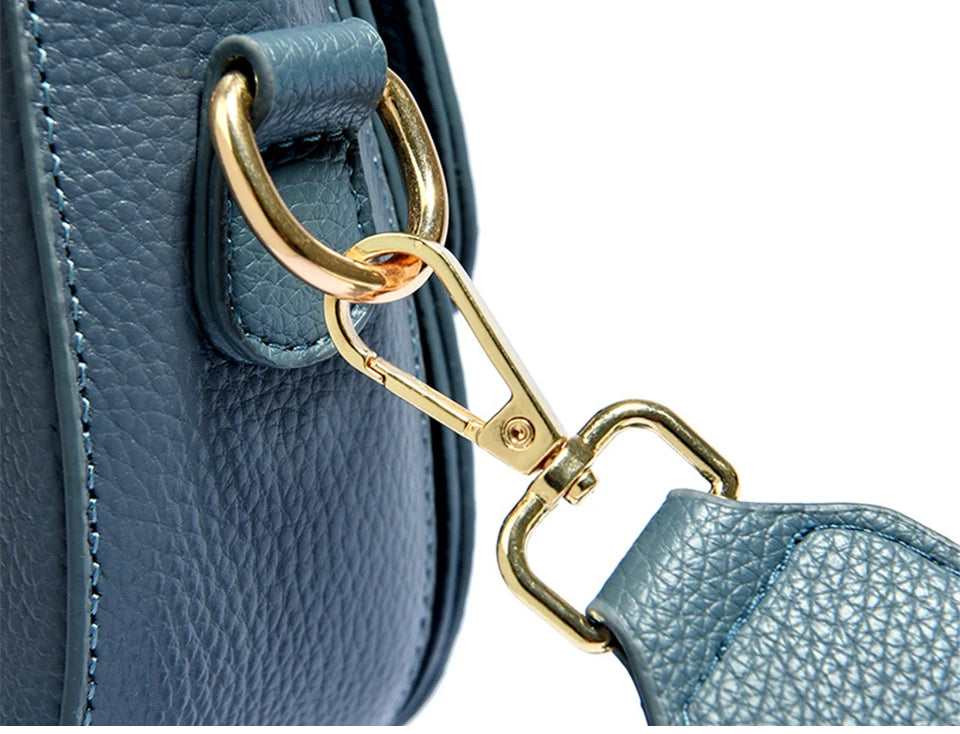 Round Leather Shoulder Bag The Store Bags